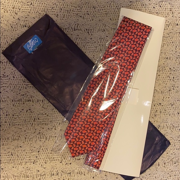 Mens FERNANDO BOTERO Silk Tie - Picture 1 of 4